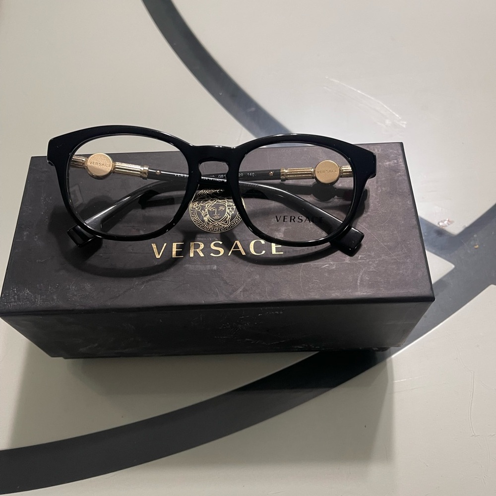 Versace Black Eyeglasses